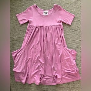 Size 4 (fits like 5) Remie Girl daydress - petal pink